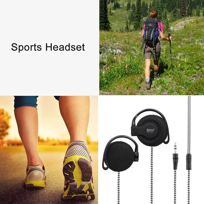 3.5mm Wired Gaming Headset On-Ear Sports Headphones