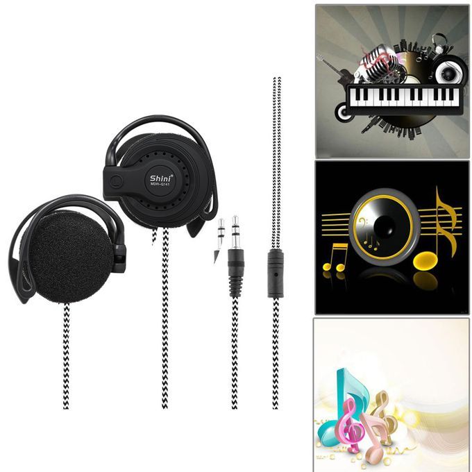 3.5mm Wired Gaming Headset On-Ear Sports Headphones