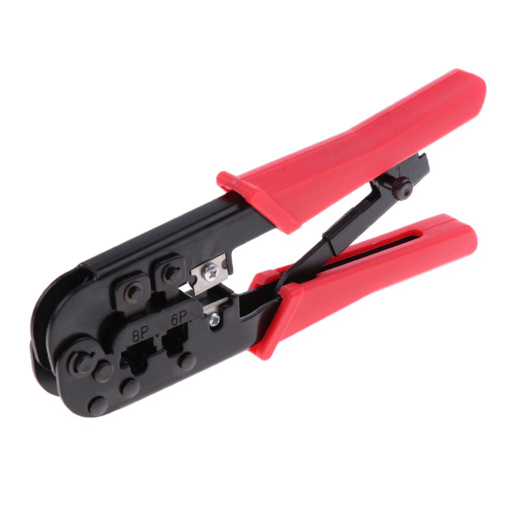 6P 8P Network Cable Crimper Tool RJ45 RJ11 LAN Ethernet Pliers
