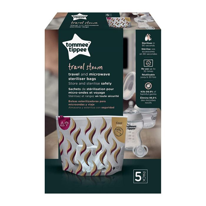 Travel Steriliser Bag - 5 Pack