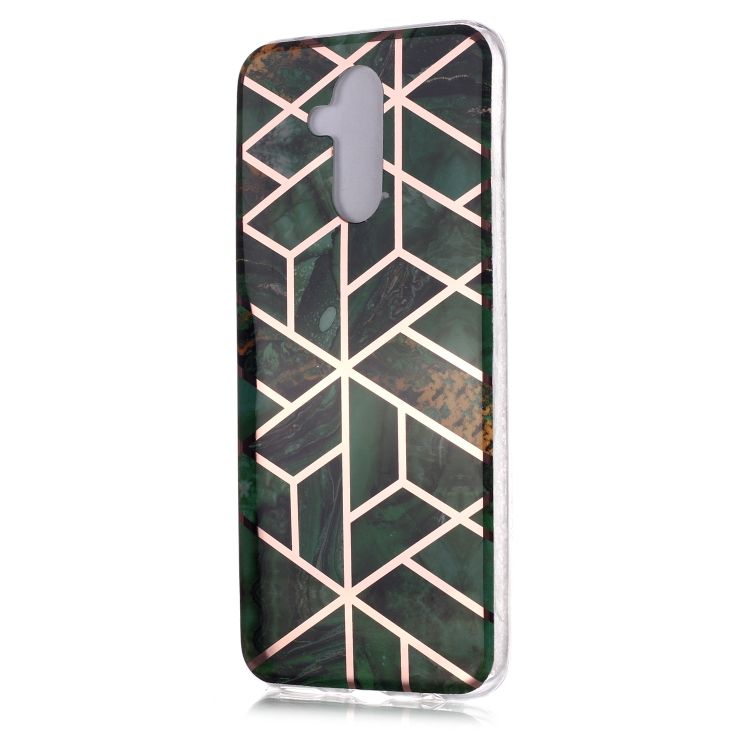 Plating Marble Pattern Soft TPU Protective Case