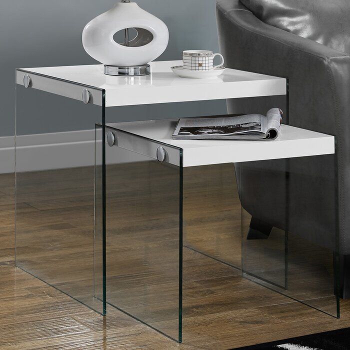 Silvia 2 Piece Nesting Tables  (Lagos Delivery Only)