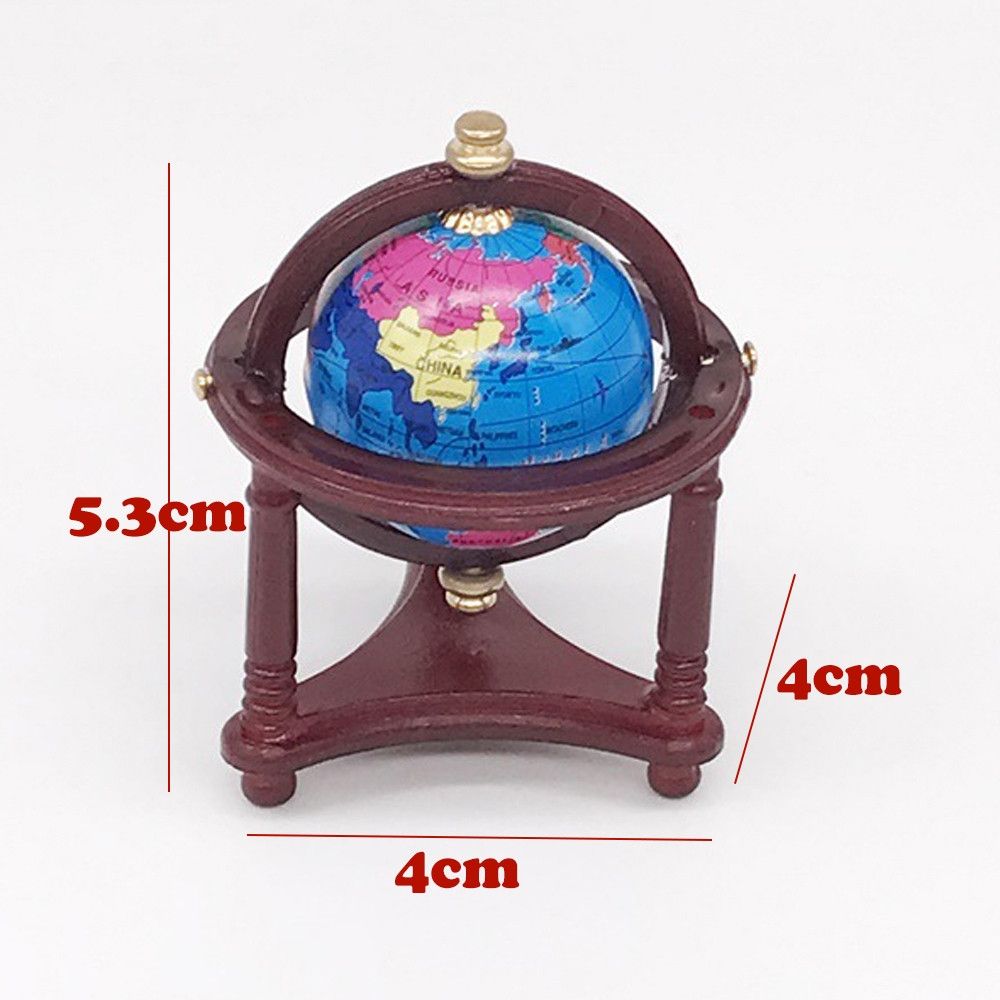 3 PCS Doll House Mini Globe