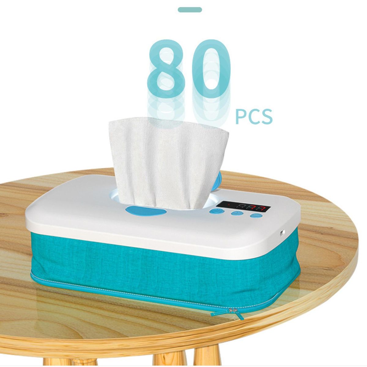 Wipe Warmers  Dispenser Case Traveling Warms Blue