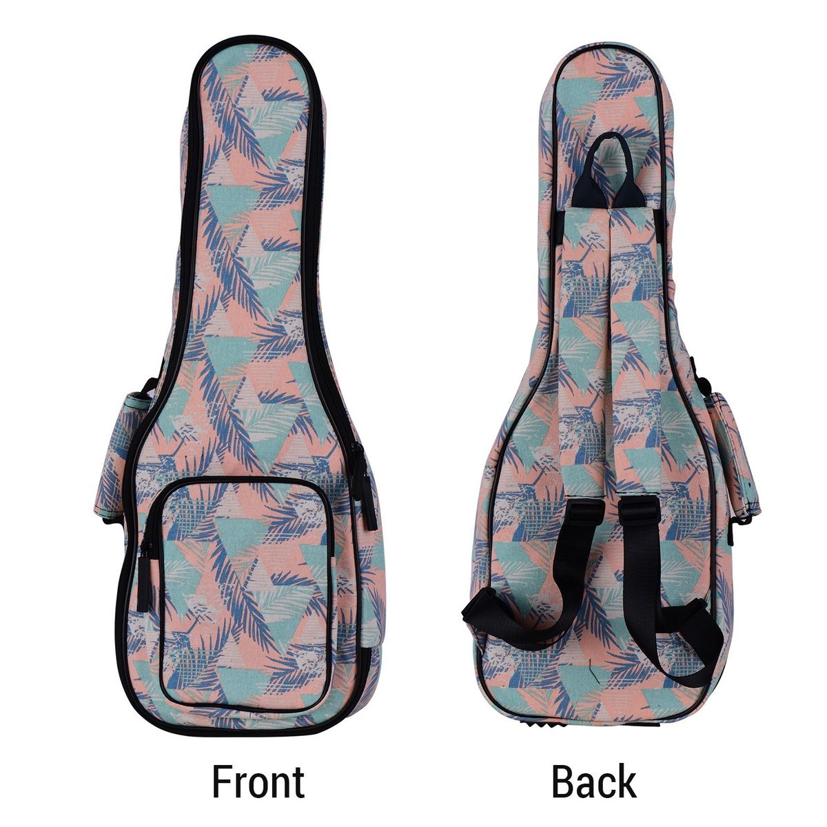Concert Ukulele Gig Bag 23 Inch Stylish Padded Cotton