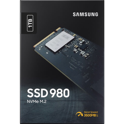 Samsung 980 Pcle 3.0 X 4 M.2 Nvme Internal Solid State Drive - 1TB