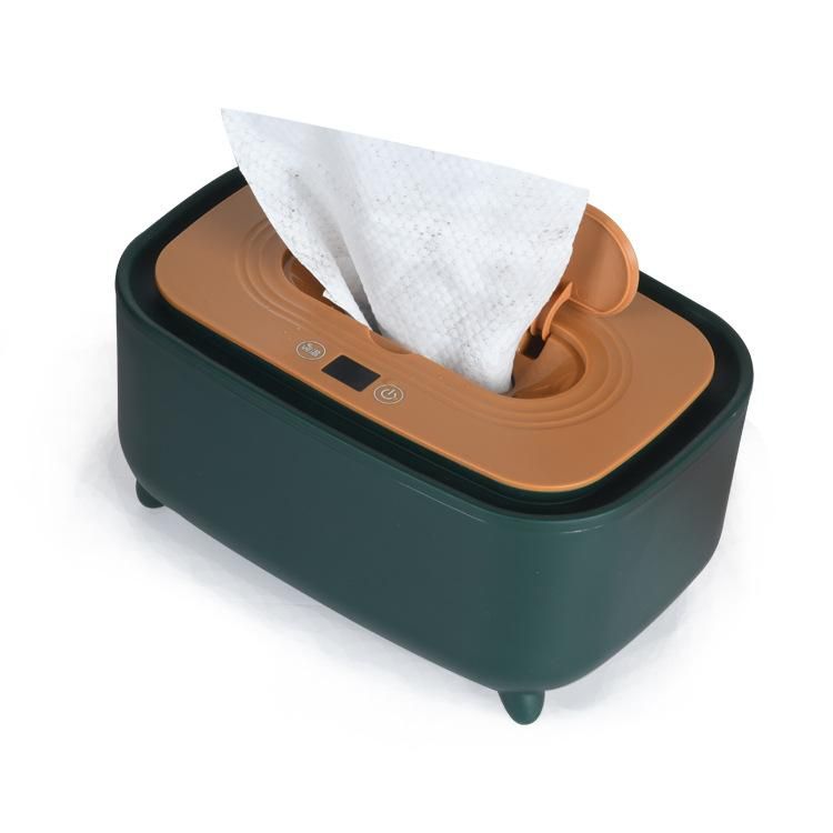 Baby Wipe Warmer Wipes Dispenser Heater Wet Towel Dispenser Napkin Heating Box Home Car Mini Wipe Warmer Case