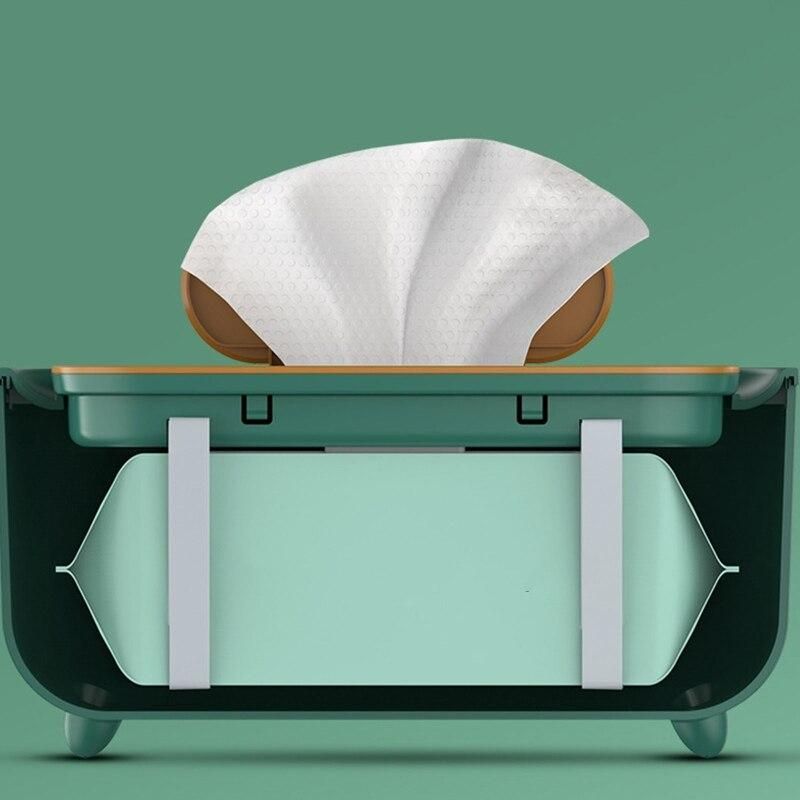 Baby Wipe Warmer Wipes Dispenser Heater Wet Towel Dispenser Napkin Heating Box Home Car Mini Wipe Warmer Case