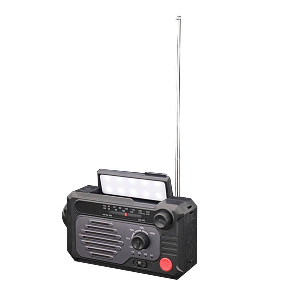 Solar Hand-Held Powers Generation Radio -in 2000MAH Battery