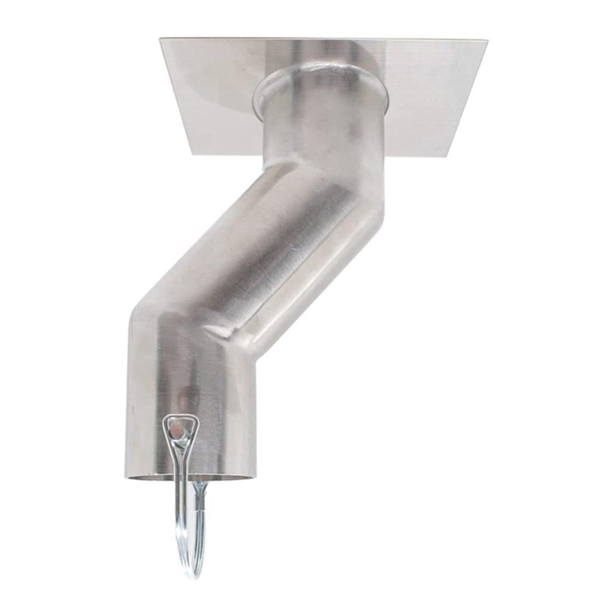 Stainless Steel Rain Chain Gutter Kit Efficient Rain for Drains Silver