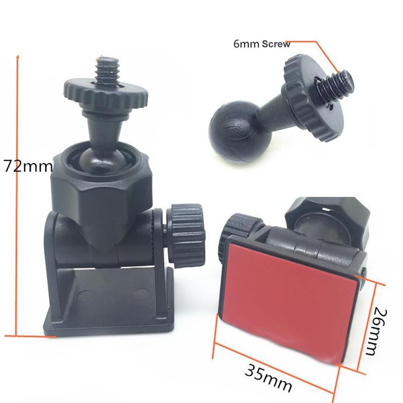 3 MINI Double-Sided Car Driving Recorder Mount DVR Bracket