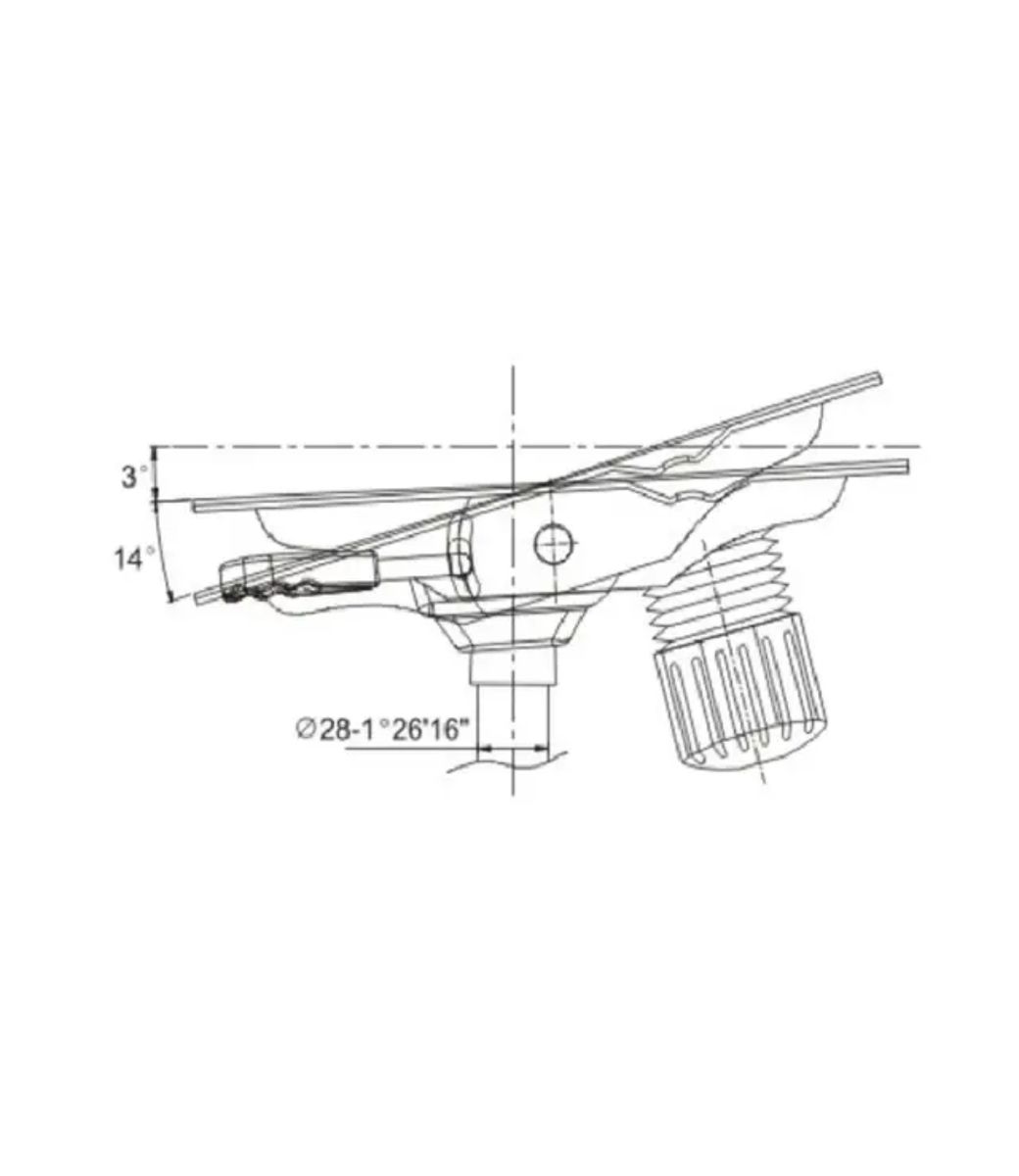 Ergonomic Office Chair Seat Plate