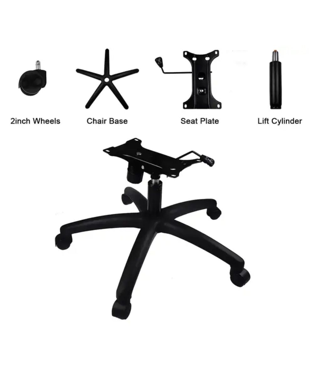 Complete Base Of Ergonomic Office Chair