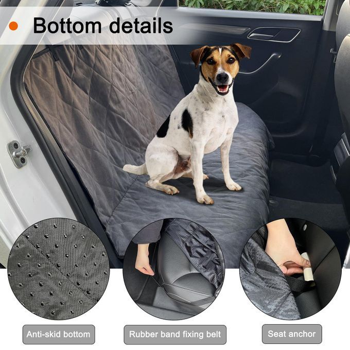 Nonslip Dog Car Seat Cover Waterproof Hammock For Truck Back Seat