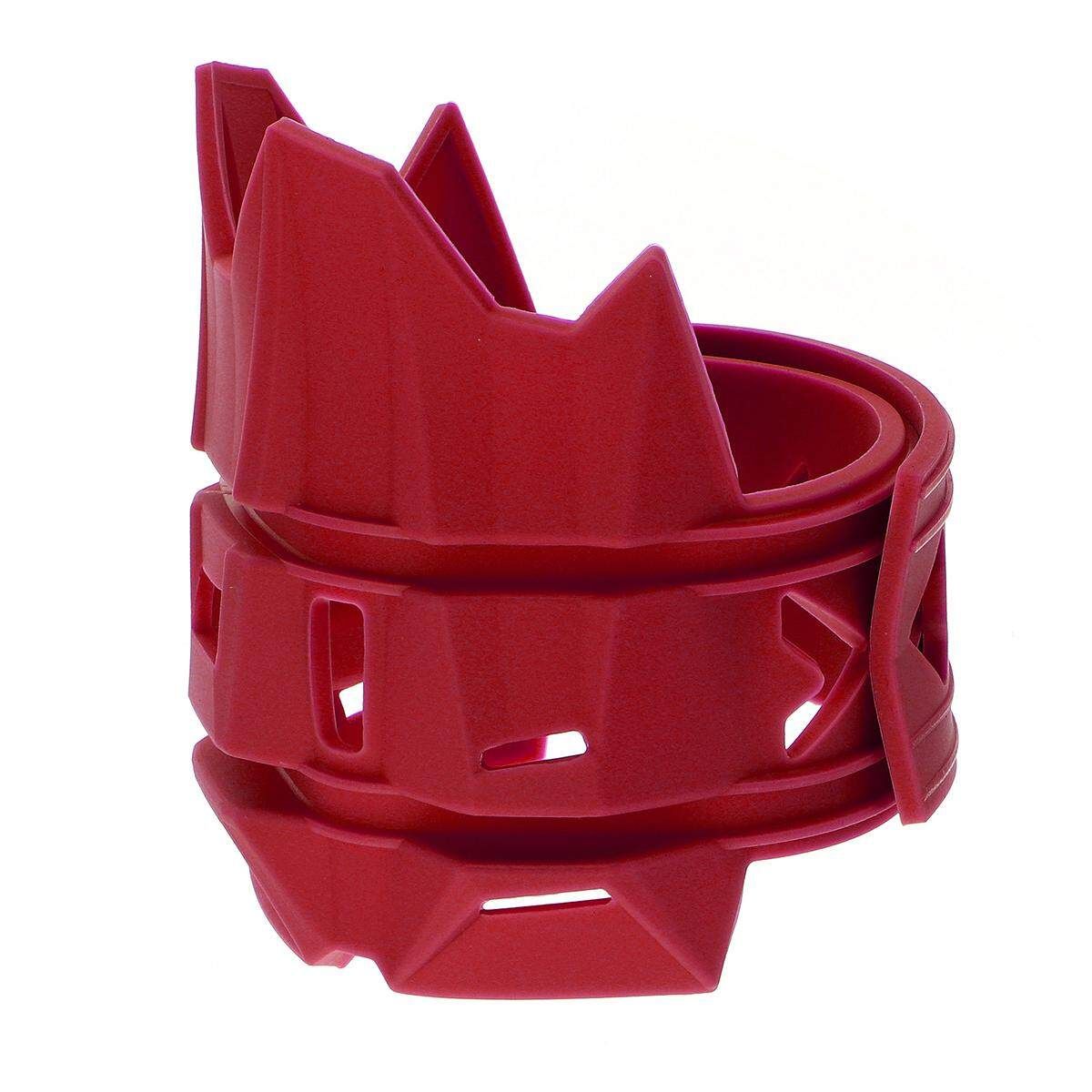 Motorcycle Exhaust Muffler Pipe Heat Shield Strip Anti-scalding Protector Cover Red Red (red)