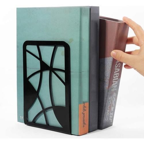 Book Ends, Bookends, Book Ends For Shelves, 2Pair Bookend For Books, Book Divider Decorative Holder