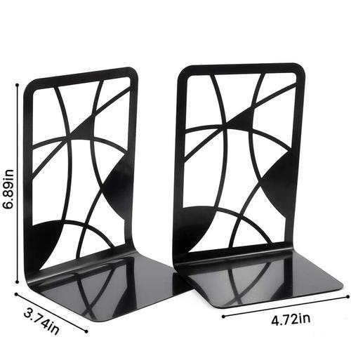 Book Ends, Bookends, Book Ends For Shelves, 2Pair Bookend For Books, Book Divider Decorative Holder