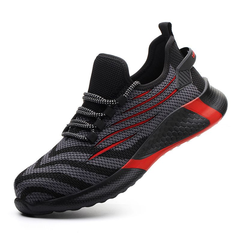 Mens Work Boots Safety Shoes Steel Toe Cap Lightweight Shoes