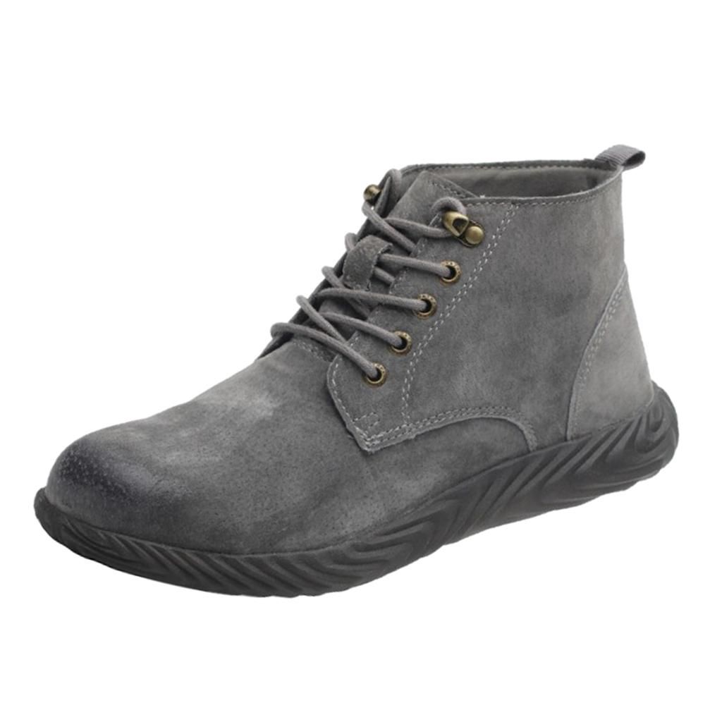 High Labor Insurance Shoes Men Stab-resistant Electric Welder 40 Gray