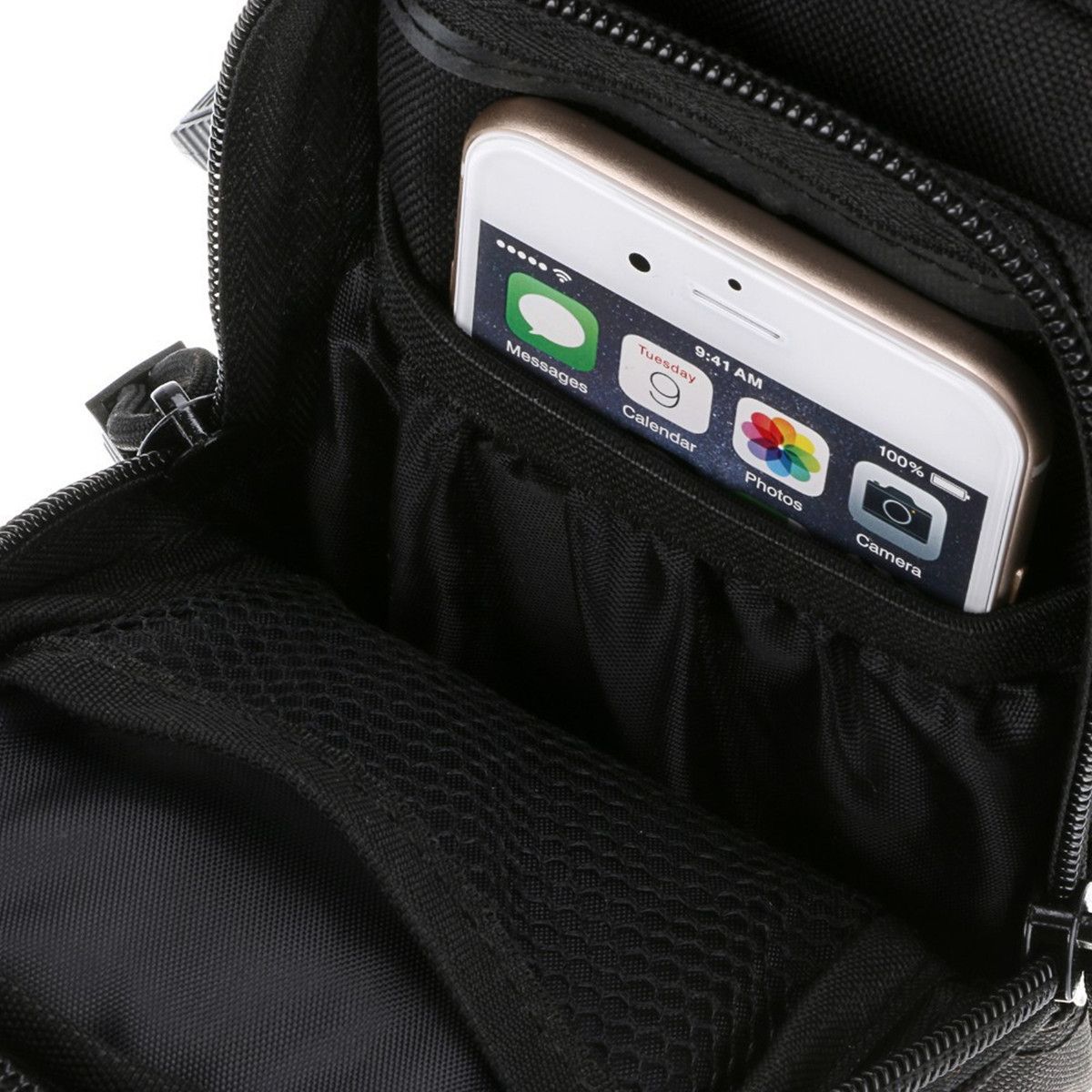 CAMTOA Nylon Multifunction Waist Bag Waterproof For Camping