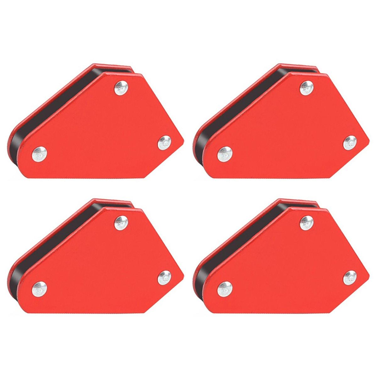 9LB Welding Magnetic Holder Soldering Locator Triangulation Positioner Fixing Tool 4pcs