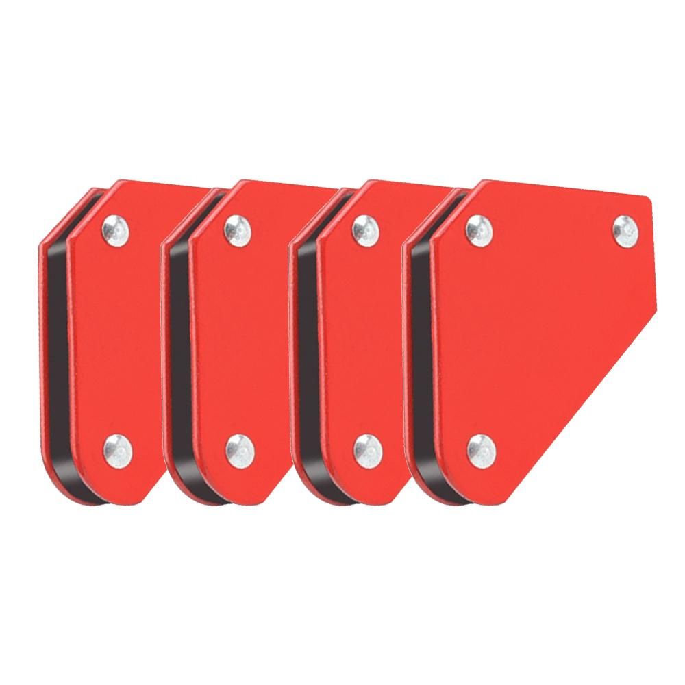 9LB Welding Magnetic Holder Soldering Locator Triangulation Positioner Fixing Tool 4pcs
