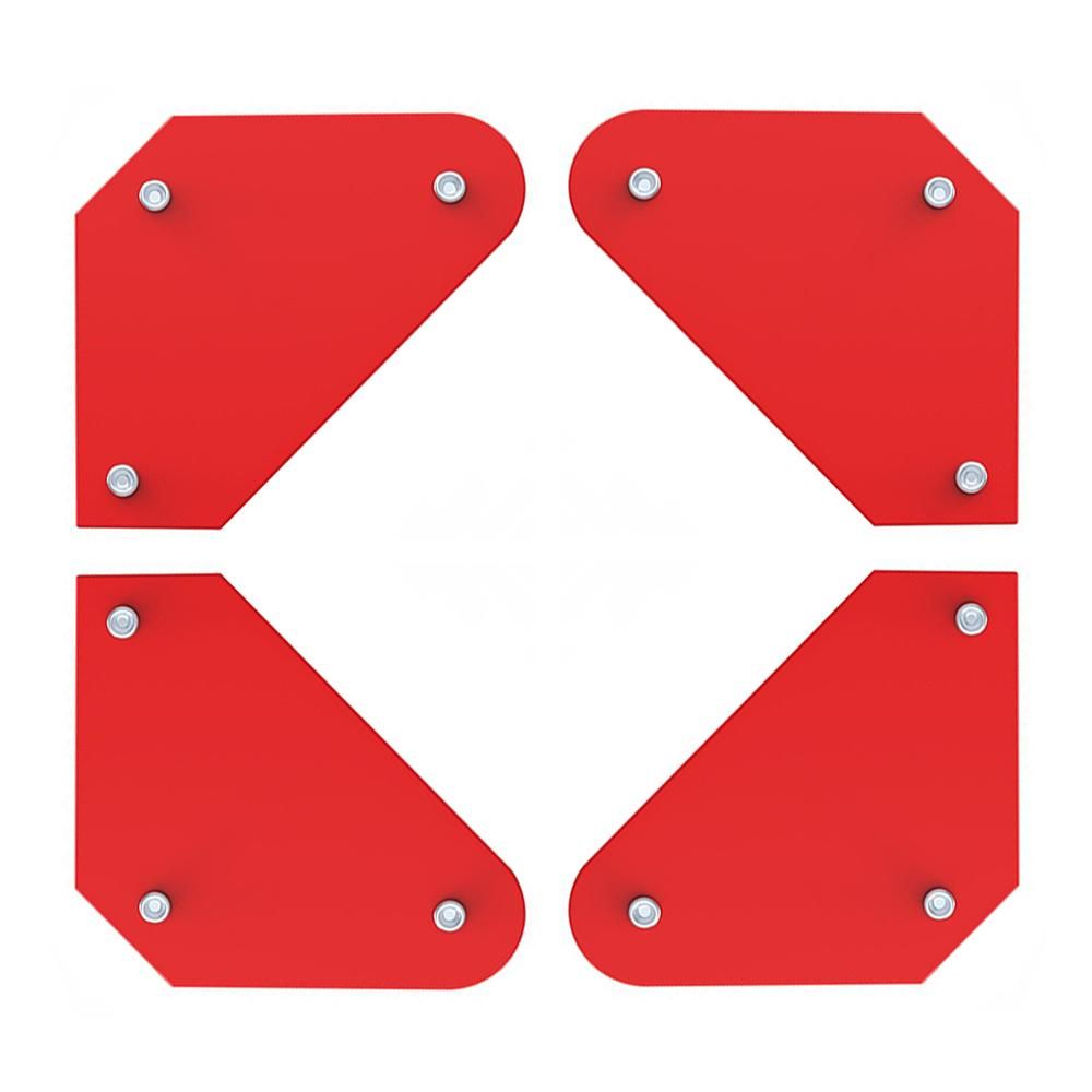 9LB Welding Magnetic Holder Soldering Locator Triangulation Positioner Fixing Tool 4pcs
