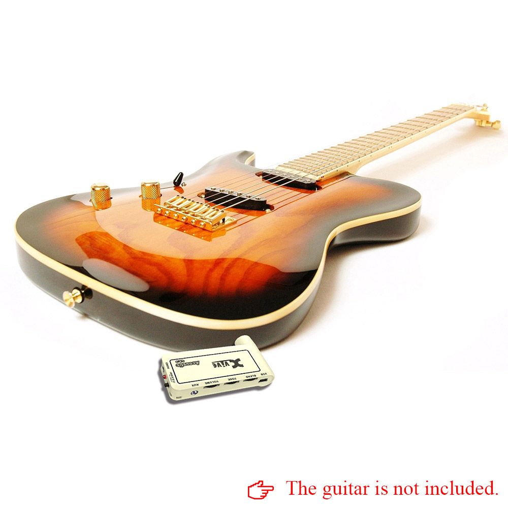 Mini Rechargeable Electric Guitar Plug Headphone Amp