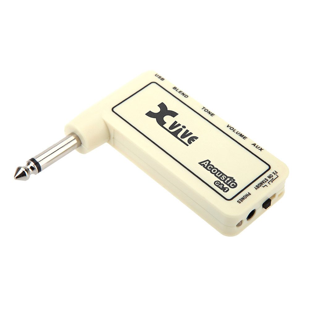 Mini Rechargeable Electric Guitar Plug Headphone Amp