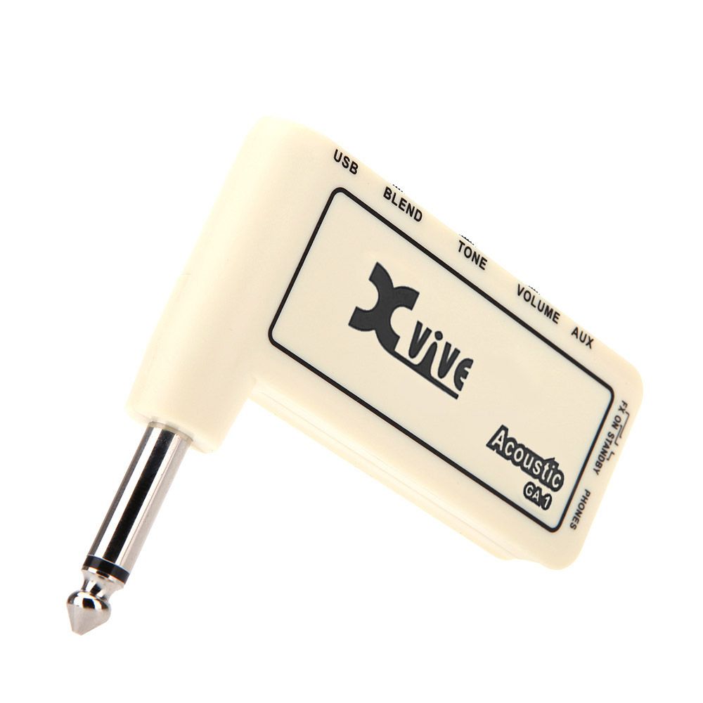 Mini Rechargeable Electric Guitar Plug Headphone Amp