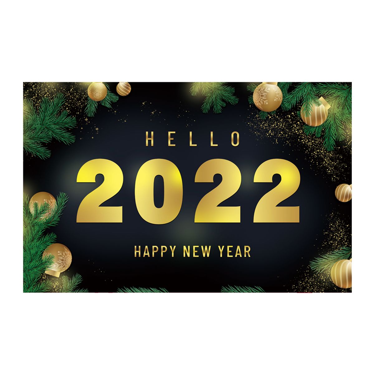 2022 New Year Backdrop Hanging Happy New Year Photography