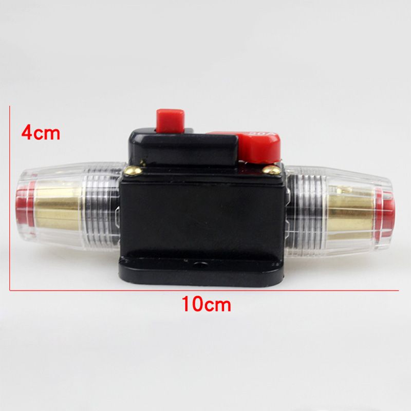 12V Car Truck Audio Resettable Fuse Circuit Breaker Audio