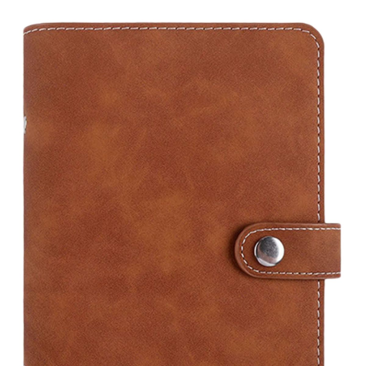 Notebook Binder Budget Planner Organizer Saving Money Organizer Brown