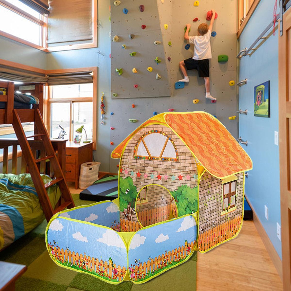 Kids Play Tent For Boys Girls Gift Foldable Garden