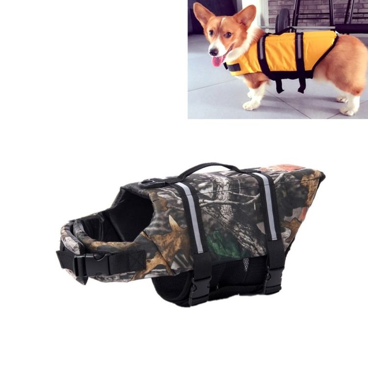 Pet Saver Dog Reflective Stripes Life Vest Jacket