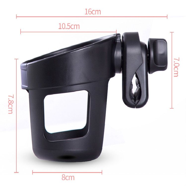 Baby Stroller Accessories Cup Holder Children Tricycle Bicycle Stroller Umbrella Car Bottle Water Bottle Cup Holder 16×10.5×11.5cm