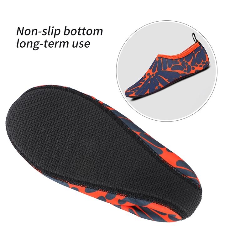 Anti-slip Rubber Embossed Diving Shoes And Socks