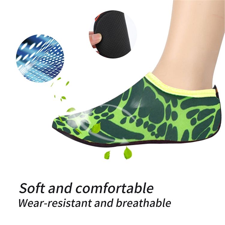Anti-slip Rubber Embossed Diving Shoes And Socks