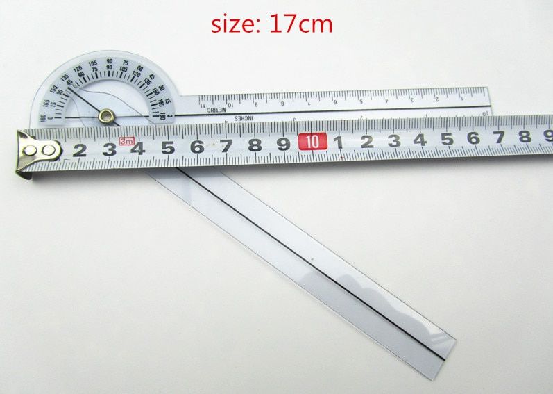 1pcs Goniometer Medical Ruler Plastic Protractor