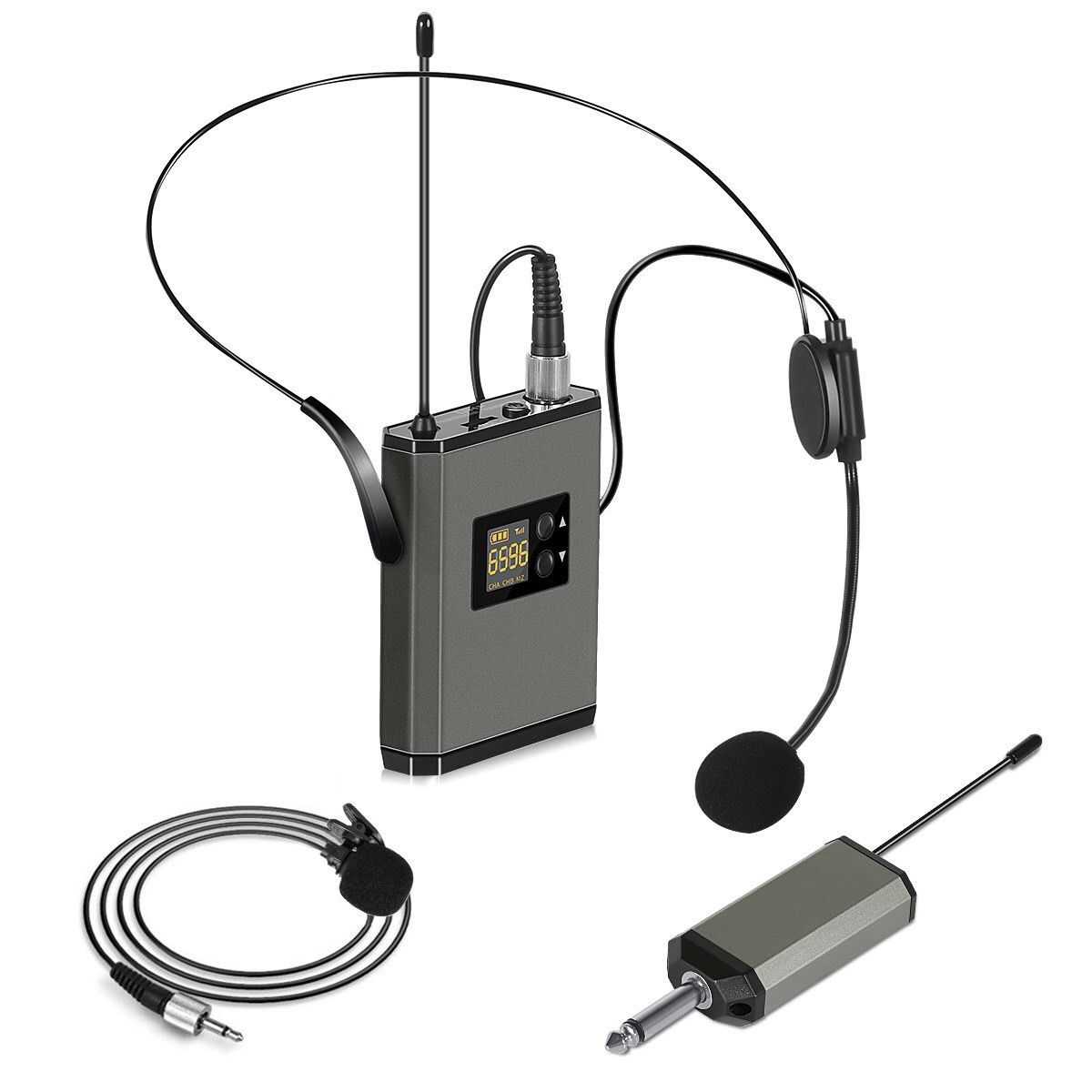 Wireless Pocket Head-wearing Microphone Teacher Class Camera