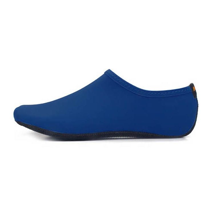 Non-slip Plastic Grain Texture Thick Cloth Sole Solid Color Diving Shoes And Socks, One Pair XXXL