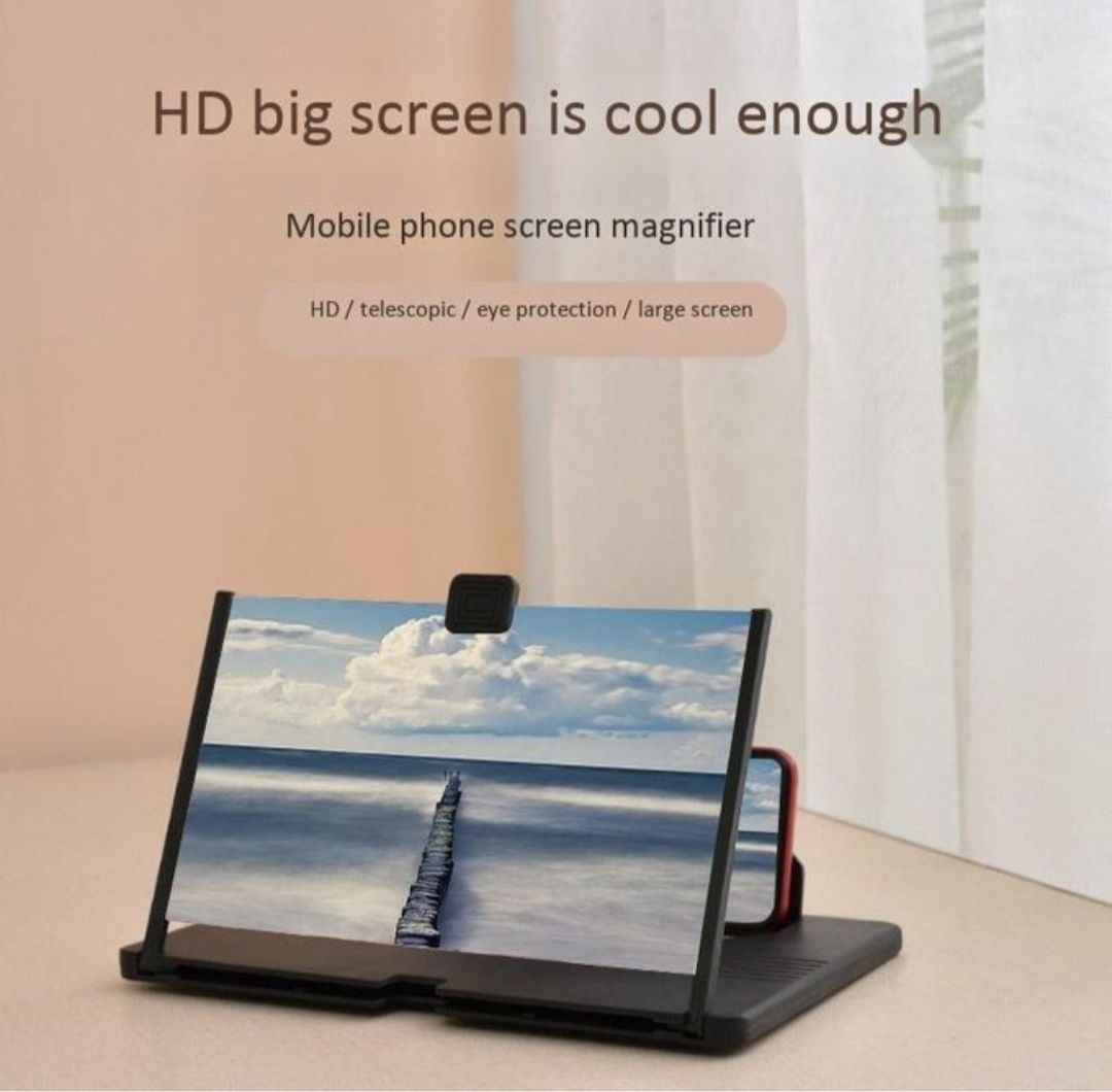 3D Mobile Phone Magnifier HD Video
