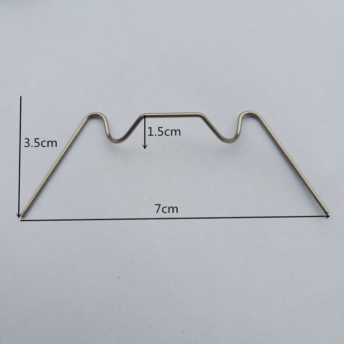 50Pcs W Shape Glazing Clips Stainless Use Fttings Accessories For