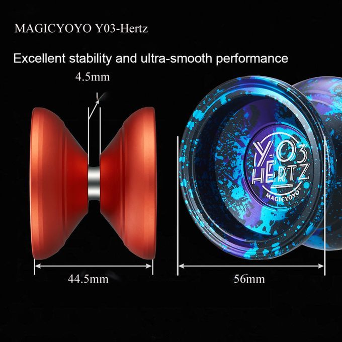 MAGICYOYO Y03 Professional Yoyo Alloy 8 Ball U Bearing