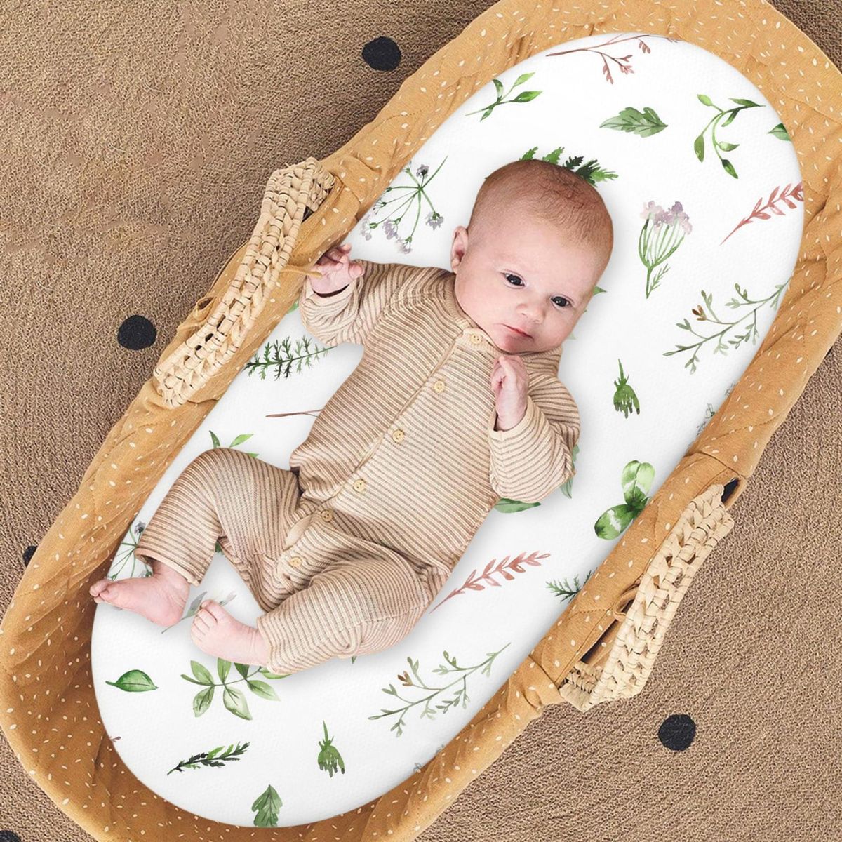 Snug Fit Bassinet Sheet Cozycart Baby Bassinet Sheets Soft for Babys E