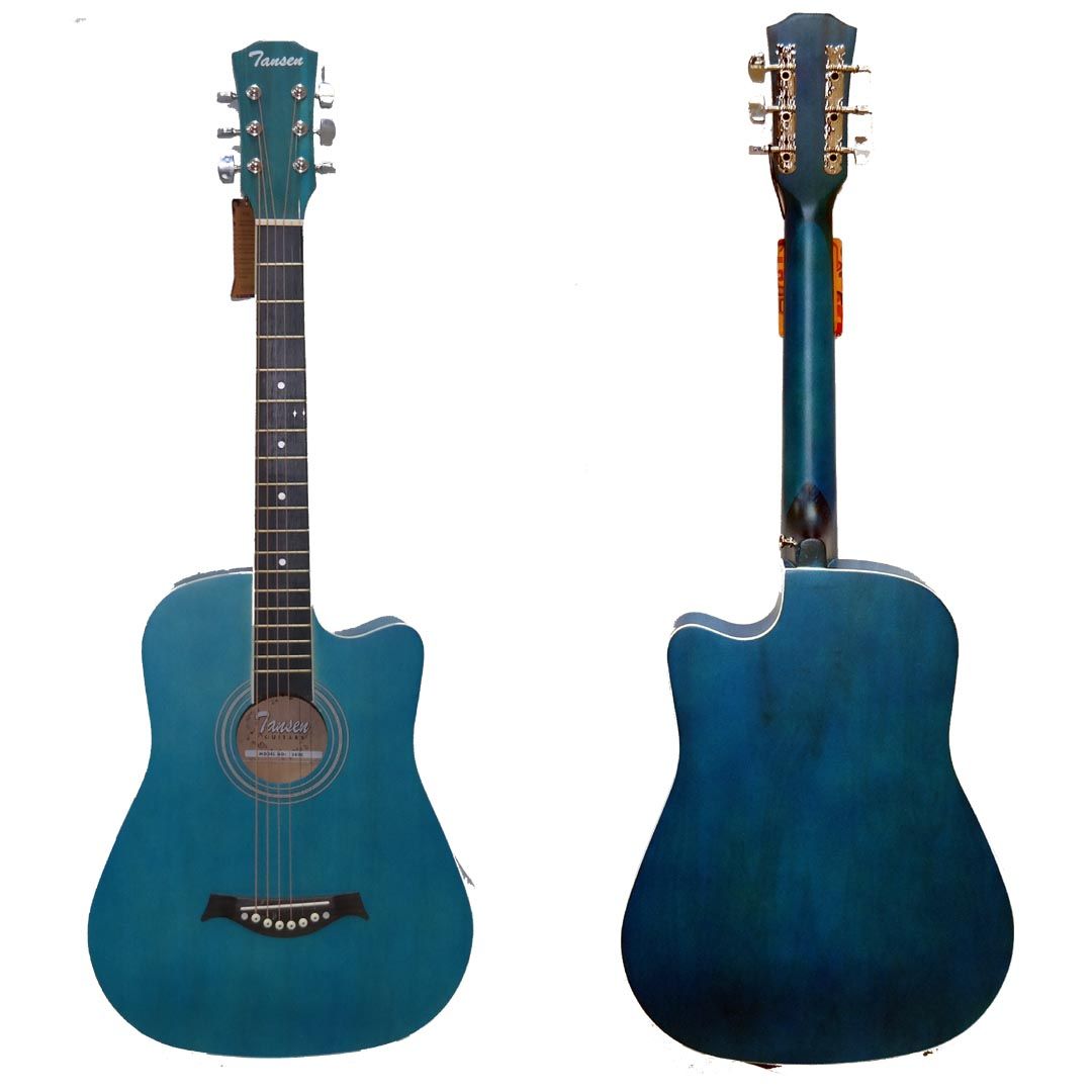 Guitar-38C Box Guitar With Bag, Picks, Guitar Belt