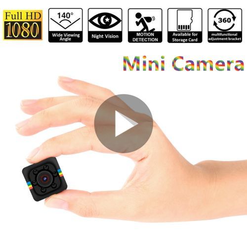 Camera SQ11 PRO Mini Camera HD 1080P Camara Espia Secrcamera Support Hiden TFcard PK SQ16 SQ13 SQ12 SQ8 SQ6 SQ19(720P And Black Case)