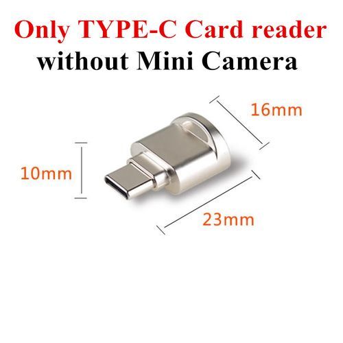 SQ11 Mini Camera 1080P Sence Car DVR Smart Home Security Camcorder Small Cam Night Vision Motion Detection Support Hiden TFCard(720 P)(Only Card Reader)