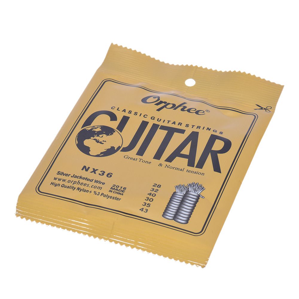 NX36 Nylon Classical Guitar Strings 6pcs Full Set