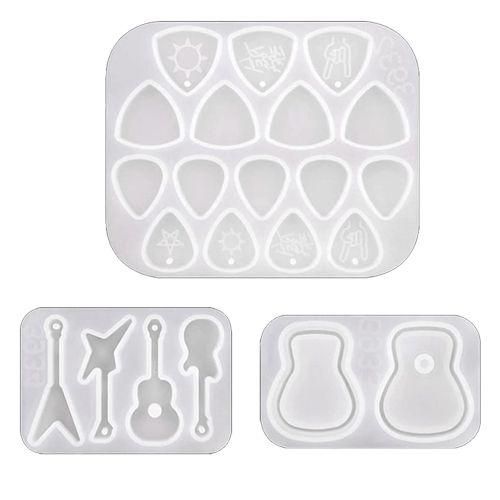 Guitar Pick Mould,Exquisite Resin Mold For Guitar
